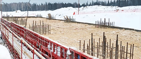 ООО «Спецпроект» завершены работы по бетонированию плит перекрытий зданий  на площадках строительства ППЗРО